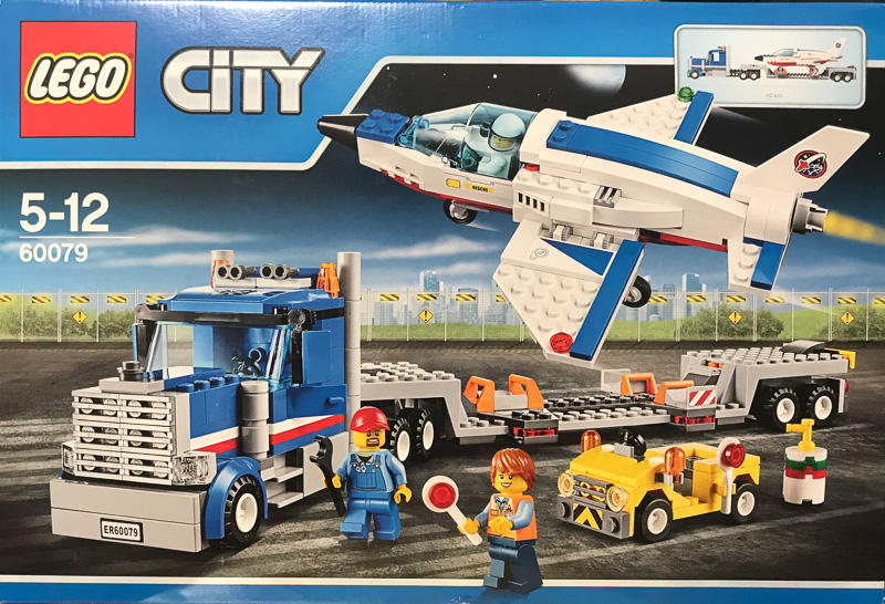 樂高-LEGO-60079-城市系列-太空探險訓練機運輸車