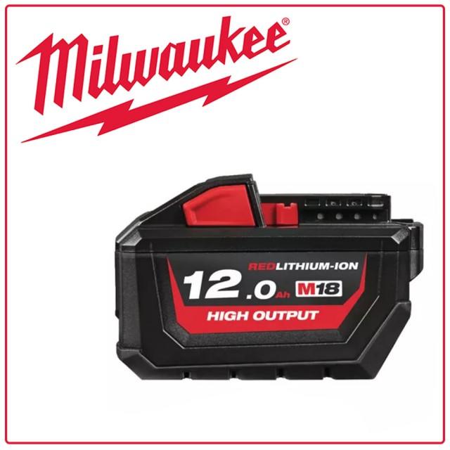 附發票【台灣工具】 Milwaukee  美沃奇 18V 12.0 鋰電池 M18HB12 米沃奇 M18 HB12