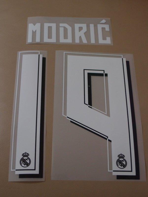15-16 皇馬客場燙字 Real Madrid 19 Modric