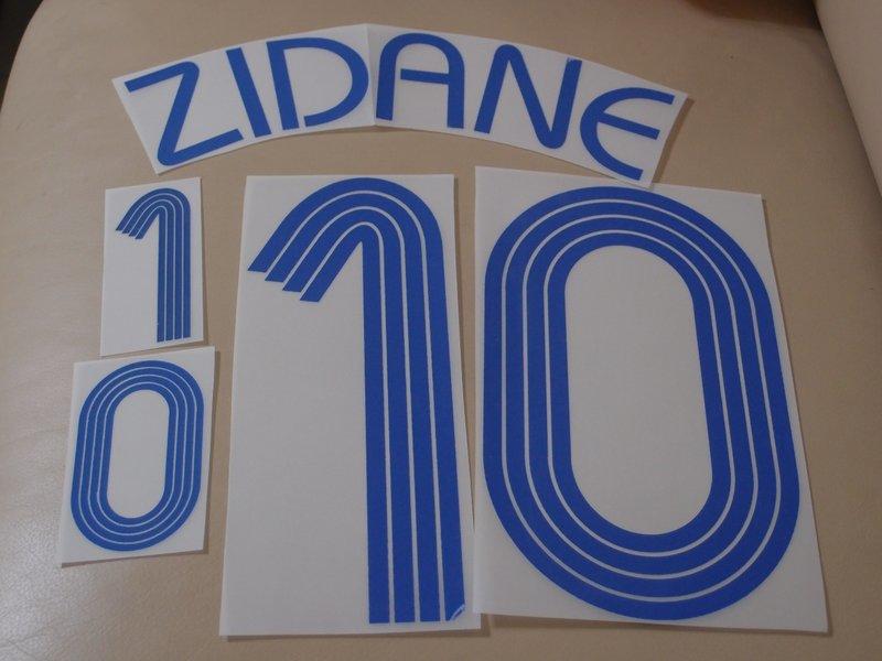 2006世界盃 法國客場燙字 France 10Zidane