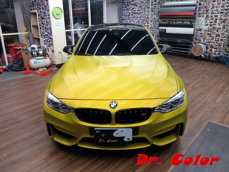 Dr. Color 玩色專業汽車包膜 BMW M3 全車包膜改色 (3M 1080_S335)