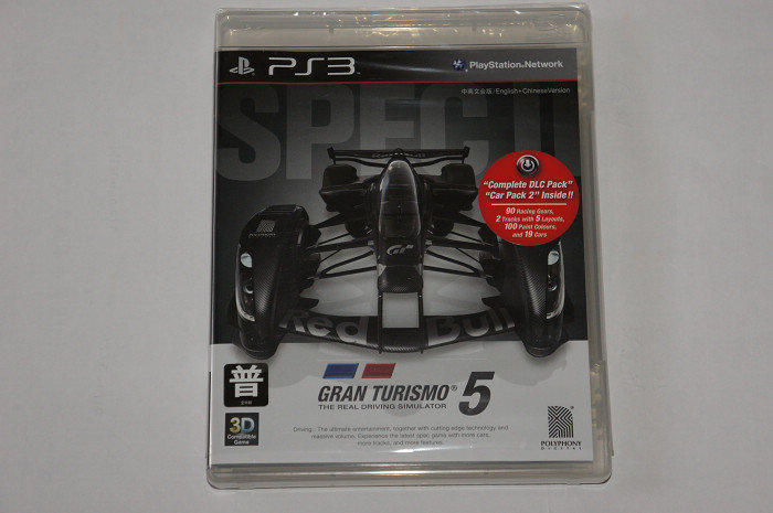 @Mini-Z精品館@PS3遊戲 GRAN TURISMO 5 ( GT5 ) SPECII 近全新 (亞版) 日文介面