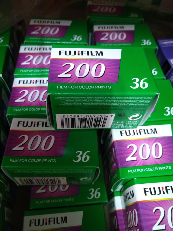 （彩色底片）FUJIFILM 富士 C200 135底片 彩色負片 200度彩色軟片 下多少運費都是60元