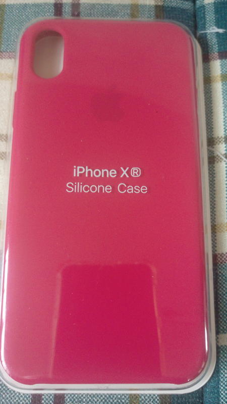 Apple iphone XR 原廠版本保護套✩玫瑰紅色