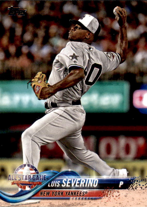 2018 Topps Update #US78 Luis Severino AS 洋基隊