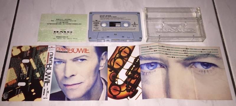David Bowie ‘93 Black Tie White Noise Taiwan Cassette Tape