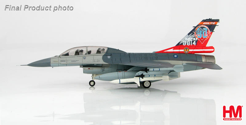 [全新 絕版 現貨] Hobby Master HA3858 F-16 6814 空戰80周年彩繪機 1/72 金屬模型