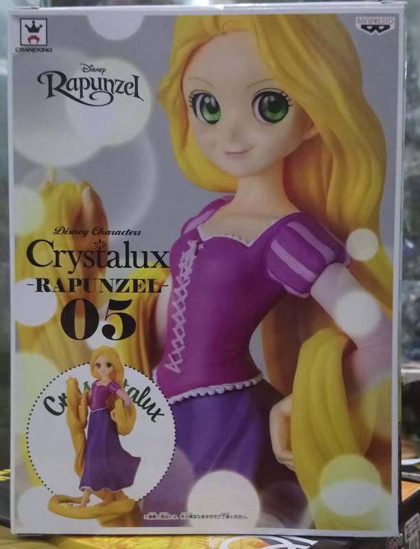 [人形町] 現貨 Banpresto 迪士尼 Crystalux 長髮公主 樂佩
