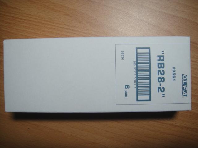 日本 OLFA 圓形刀片 二片入(RB28-2) 28mm直徑圓形刀片