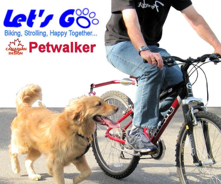 [免運費] 加拿大 LET'S GO 自行車遛狗器