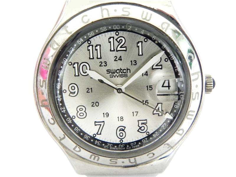 [專業模型] 石英錶 [SWATCH S2940S] 斯沃琪 一般圓型指針錶[銀色面]石英/中性/新潮錶