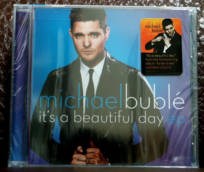 現貨 Michael Buble 麥可布雷 - It's A Beautiful Day EP 5首 美國版 全新未拆