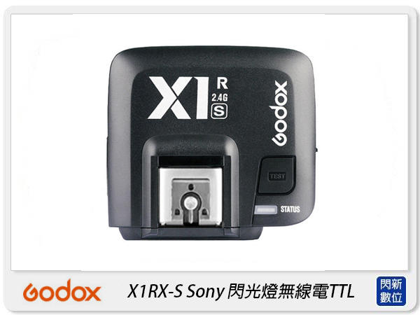 ☆閃新☆Godox 神牛 X1RX-S SONY閃光燈 無線電TTL 引閃接收器(公司貨)X1 RX