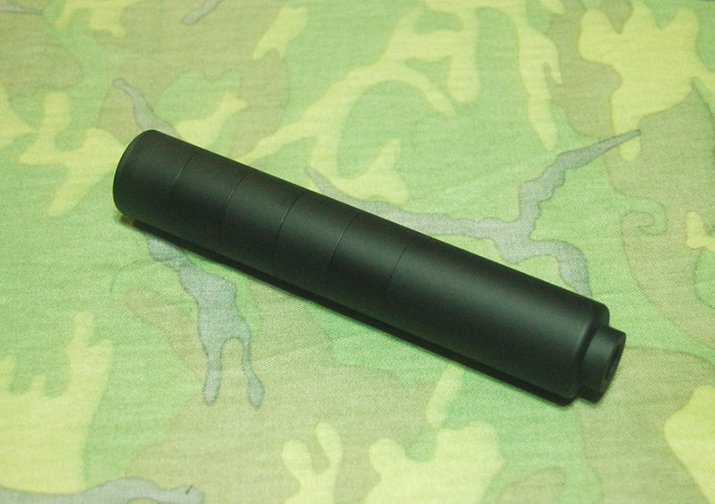 甲武 無消音棉的隔框式5+1鋁合金製滅音器(8mm專用)
