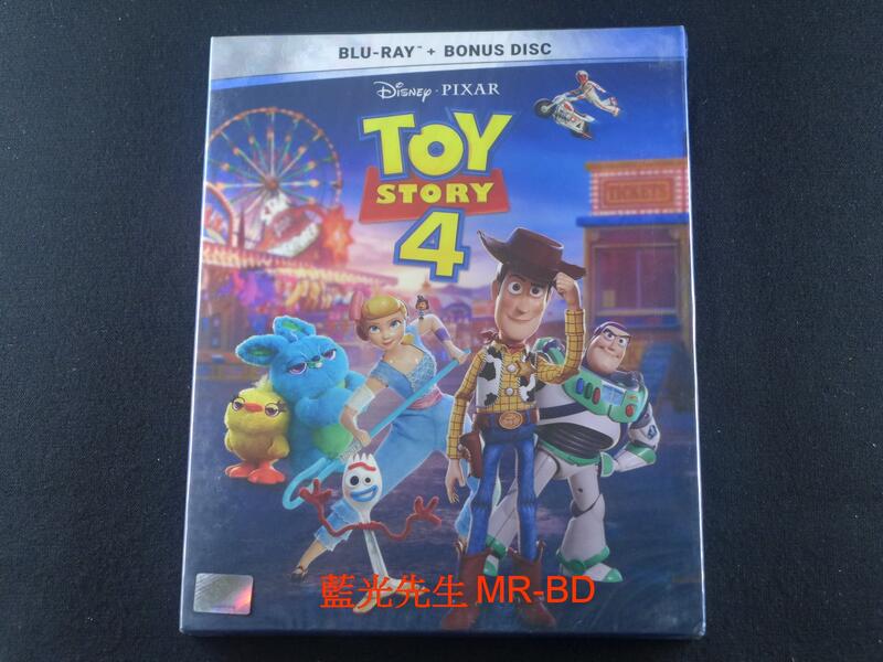 [藍光先生BD] 玩具總動員4 雙碟版 Toy Story 4