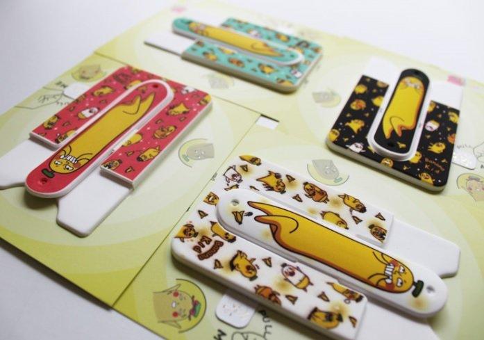 來來來哩來！香蕉先生 香蕉人 多功能卡套 彈性手機支架 IC卡 悠遊卡 背貼 (共4色)
