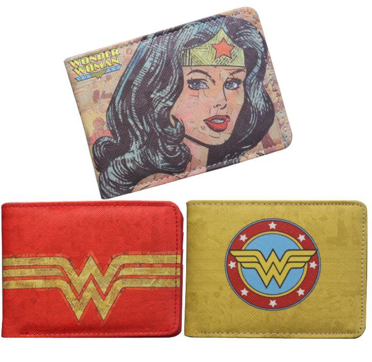 皮夾錢包 神力女超人 正義聯盟 Wonder Woman 動漫趣味創意惡搞古怪交換生日禮品