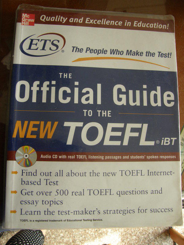 official guide new toefl