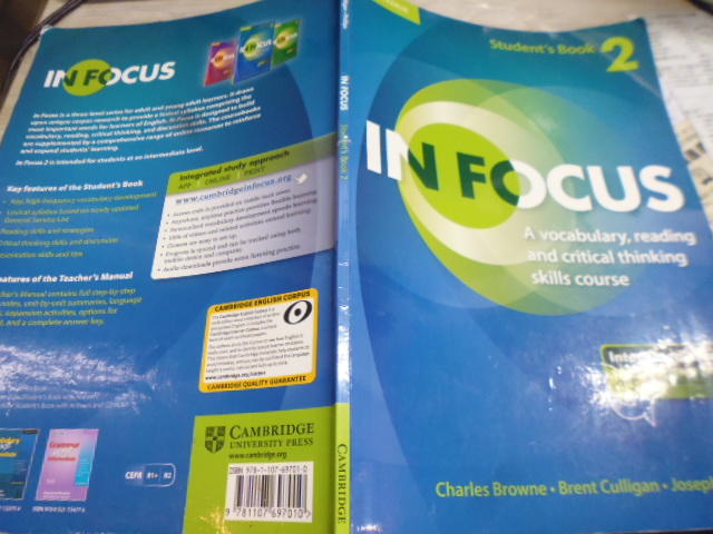 桑園《In Focus 2 Student's Book 2(無CD)》9781107697010