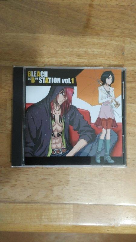 [歡迎換物] 死神 CD BLEACH "B" STATION Vol.1 (戀次/露琪亞/一護) 附貼紙
