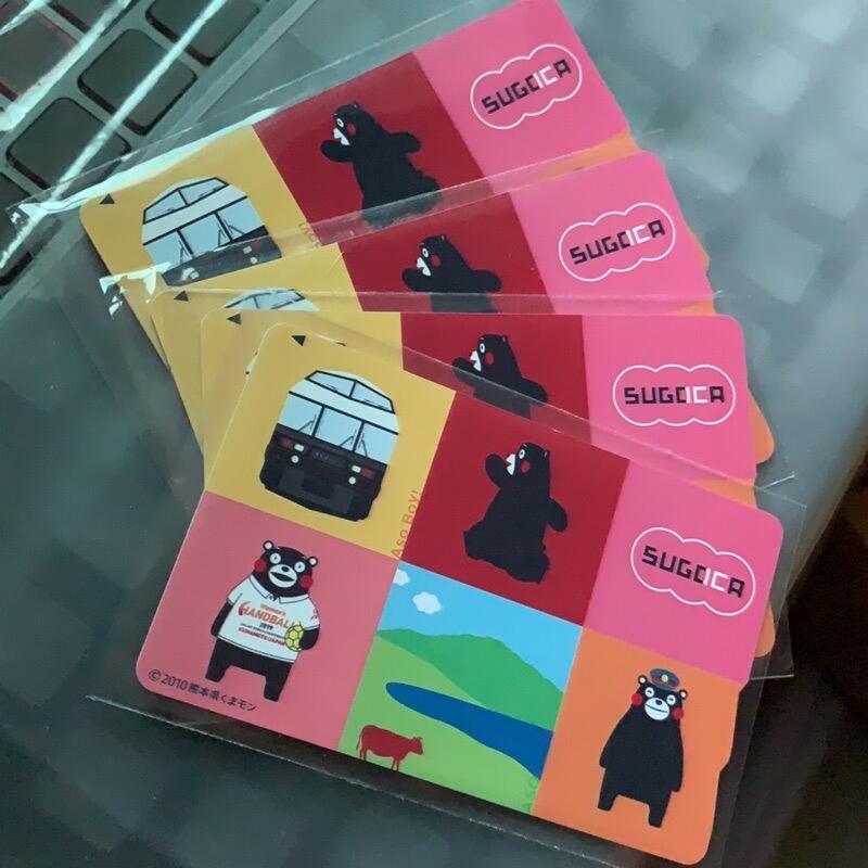 二手 空卡 東京 大阪 可以使用Sugoca 日本 熊本熊 交通卡