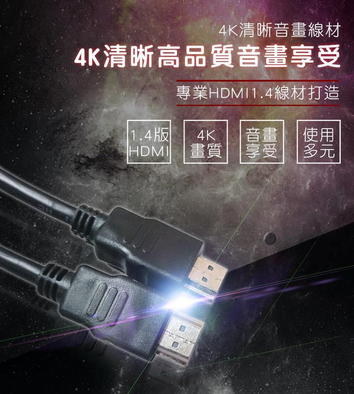 4K HDMI線 電鍍頭PVC材質 鏡像影音線 HDMI1.4 影音傳輸線 公對公 3d 數據線 HDMI高清線