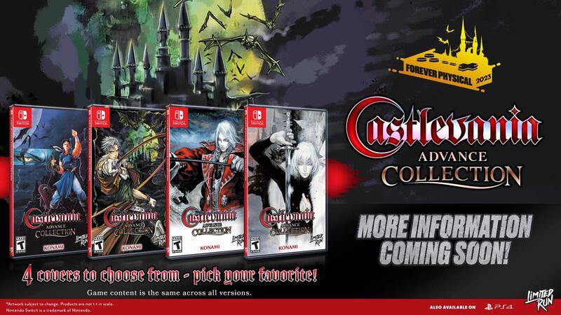 預購[電玩彗星]NS惡魔城Advance精選輯Castlevania Advance Collection限量實體遊戲