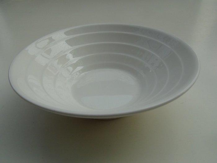 東昇瓷器餐具=白紋8吋拉麵碗