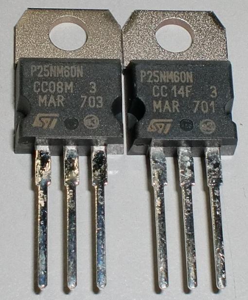 場效電晶體 (ST STP25NM60N ) TO-220AB (N-CH) 600V 20A 0.17Ω 160W
