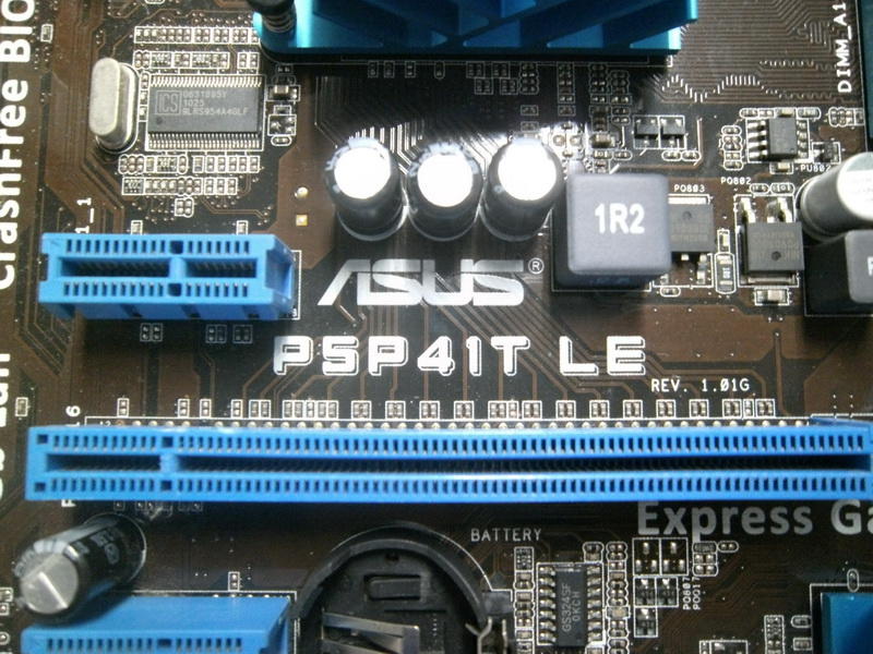 【全國主機板維修聯盟】 華碩 ASUS P5P41T LE 775 DDR3 (下標前請先詢問) 故障主機板