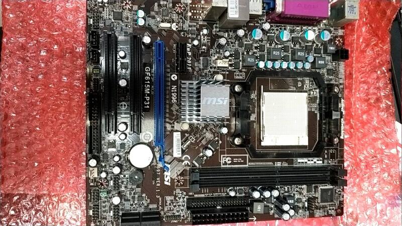 【玉昇電腦】微星GF615M-P31 DDR3主機板
