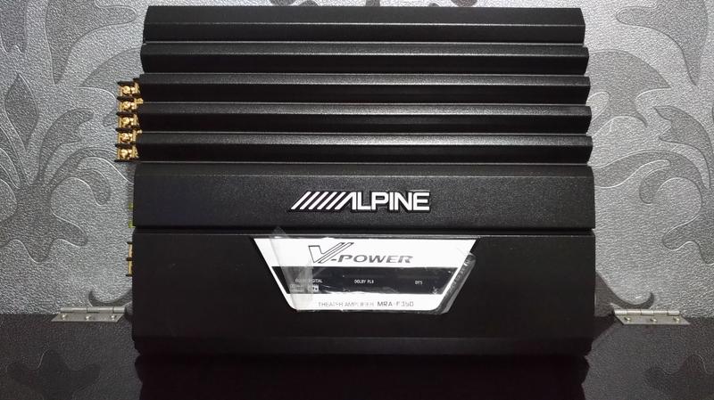 ALPINE MRA-F350(5聲道擴大機)極新品