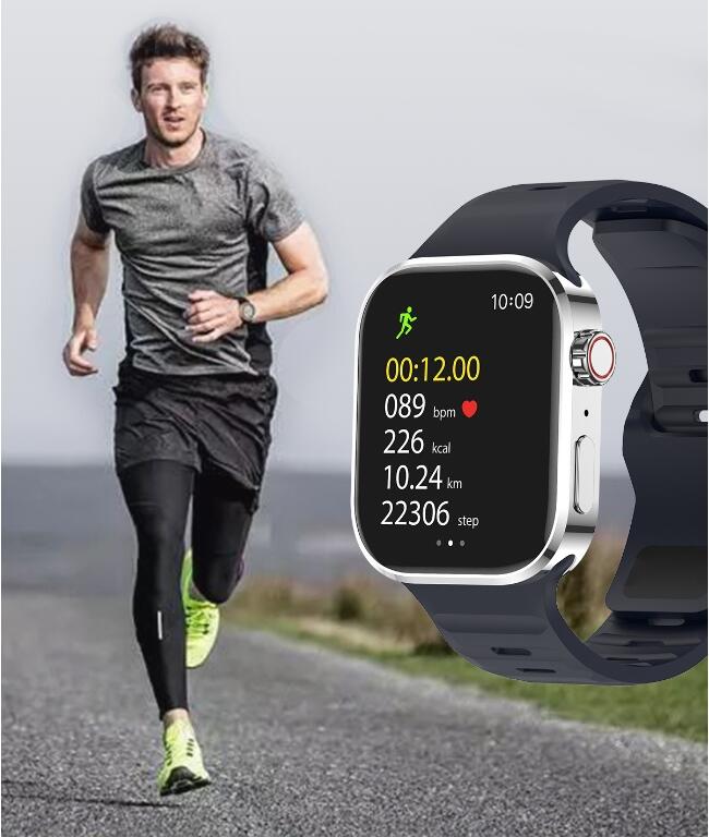 最佳CP值2024新款*歐、美同步*上市B2pro藍牙通話智慧手錶運動健康手錶訊息推播心率監測適用各款手機