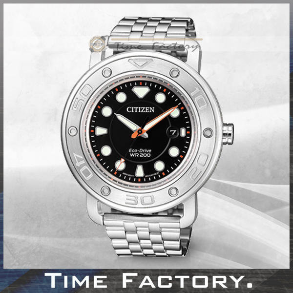 【時間工廠】 星辰 CITIZEN 限量 光動能 潛水款 膠帶x鋼帶 可替換 套錶 AW1531-89E