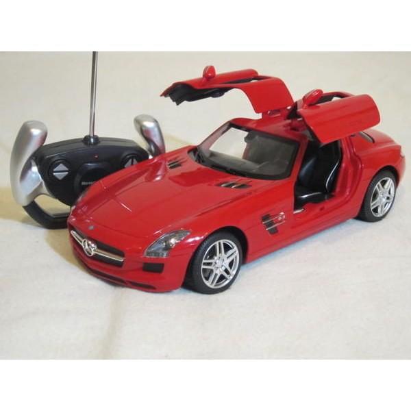 【KENTIM 玩具城】1:14(1/14)全新賓士Mercedes BENZ SLS AMG 紅色擬真烤漆原廠授權RA