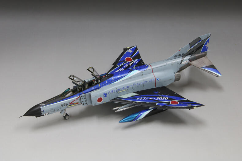 1/72航空自衛隊F-4EJ改「最後飛行紀念-藍幽靈」預購