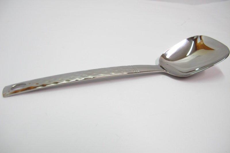 18-8一體成型高級不鏽鋼服務匙 #304不銹鋼菜匙 扁湯匙(厚板)