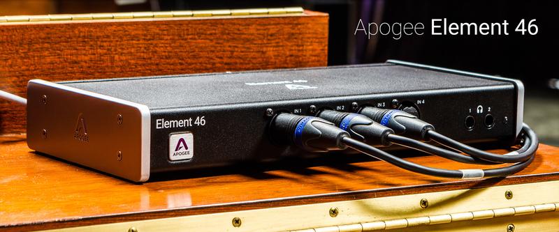 大鼻子樂器 公司貨 美國製 Apogee Element 46 Thunderbolt 錄音介面 DUET
