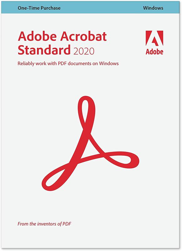 Adobe Acrobat STD 2020 中文標準版 商用 含稅運