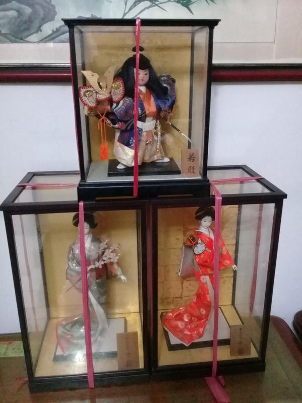 日本人形  (3個一標)限自取