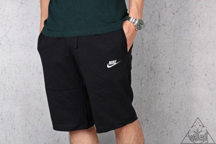 【HYDRA】Nike Jersey Shorts 輕薄 透氣 棉褲 短褲 AW77 字勾 黑色【804419-010】