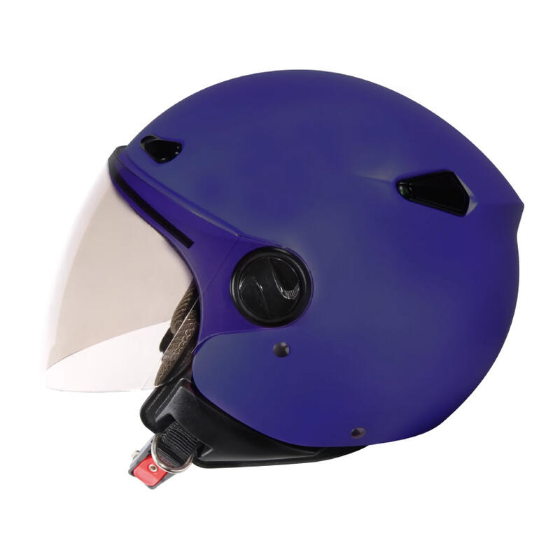 [安信騎士] ZEUS 瑞獅 ZS-210B 210B 素色 啞光藍 安全帽 半罩式安全帽 內襯全可拆洗