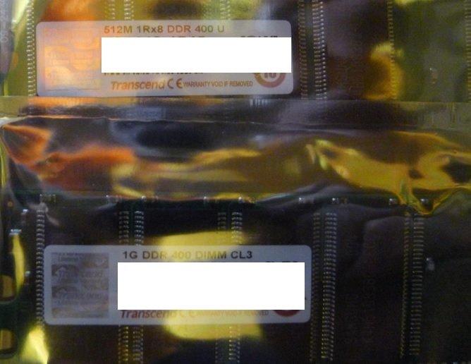 桌上型電腦專用記憶體_DDR RAM 333 / 400_256 / 512 / 1G MB 