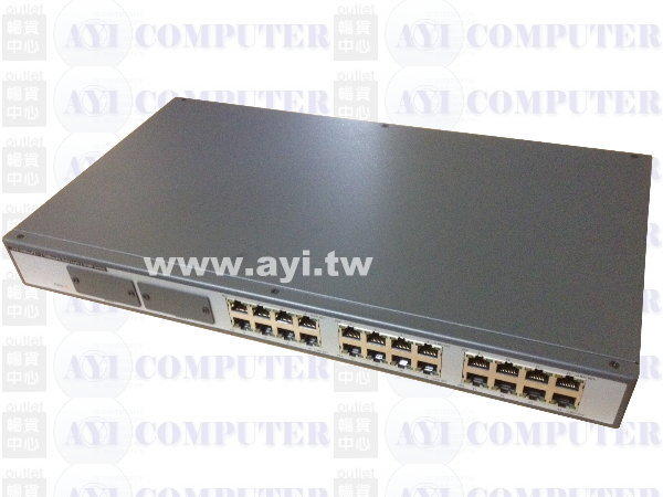 CISCO工廠代工 L2 24埠 交換式集線器 Switch HUB ER3080  可上機架.網管.VLAN.SNMP