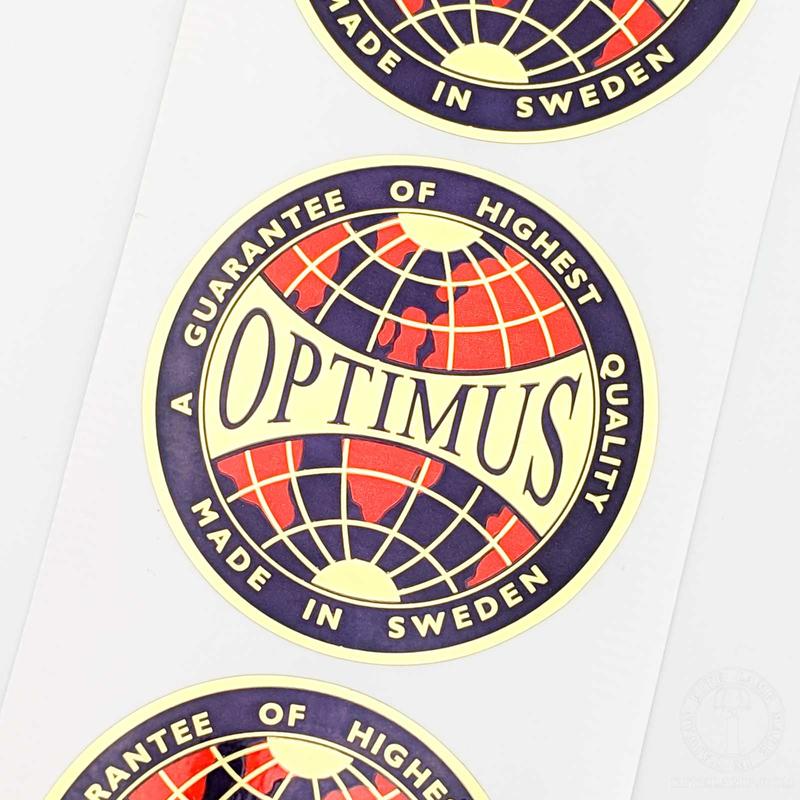 Optimus 地球貼紙 五張