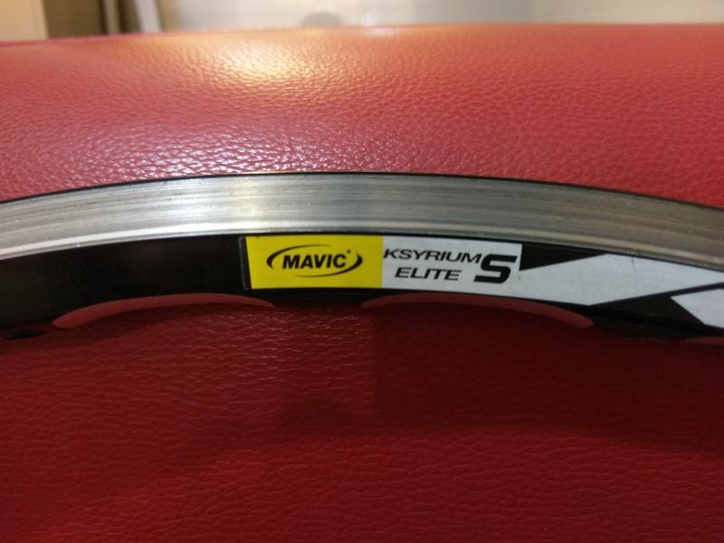 MAVIC KSYRIUM ELITE S 前輪 鋼絲 輻條