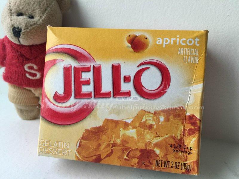 【Sunny Buy】◎預購◎ 美國 Jell-O果凍粉 杏桃口味 果凍粉 簡單方便又好吃 85g/盒