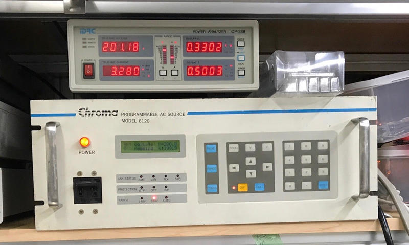 科達電儀 致茂電子 Chroma 6120 2kVA AC Power Source 可程式交流電源供應器