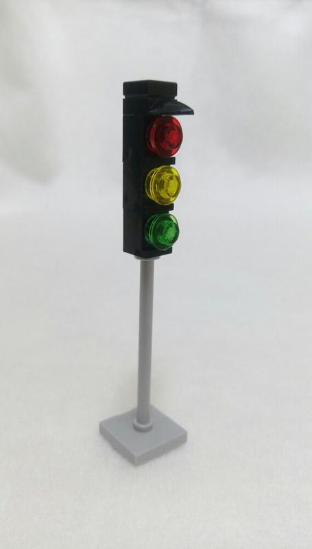 樂高  LEGO 城市 街景 紅綠燈A