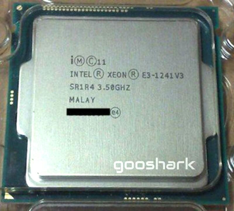 Intel Xeon 處理器 E3-1270v3 8M 3.5GHz i7-4770K LGA1150 4代